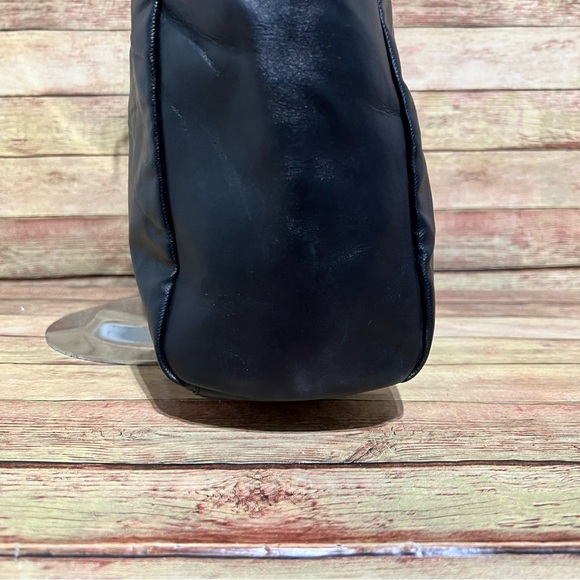 Tiffany & Co. Black Leather Large Tote - Picture 5 of 11